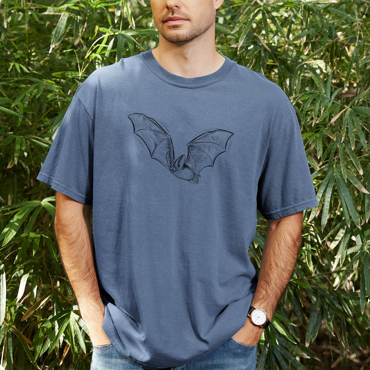 Spotted Bat - Euderma maculatum - Unisex Comfort Colors Garment-Dyed Heavyweight T-shirt