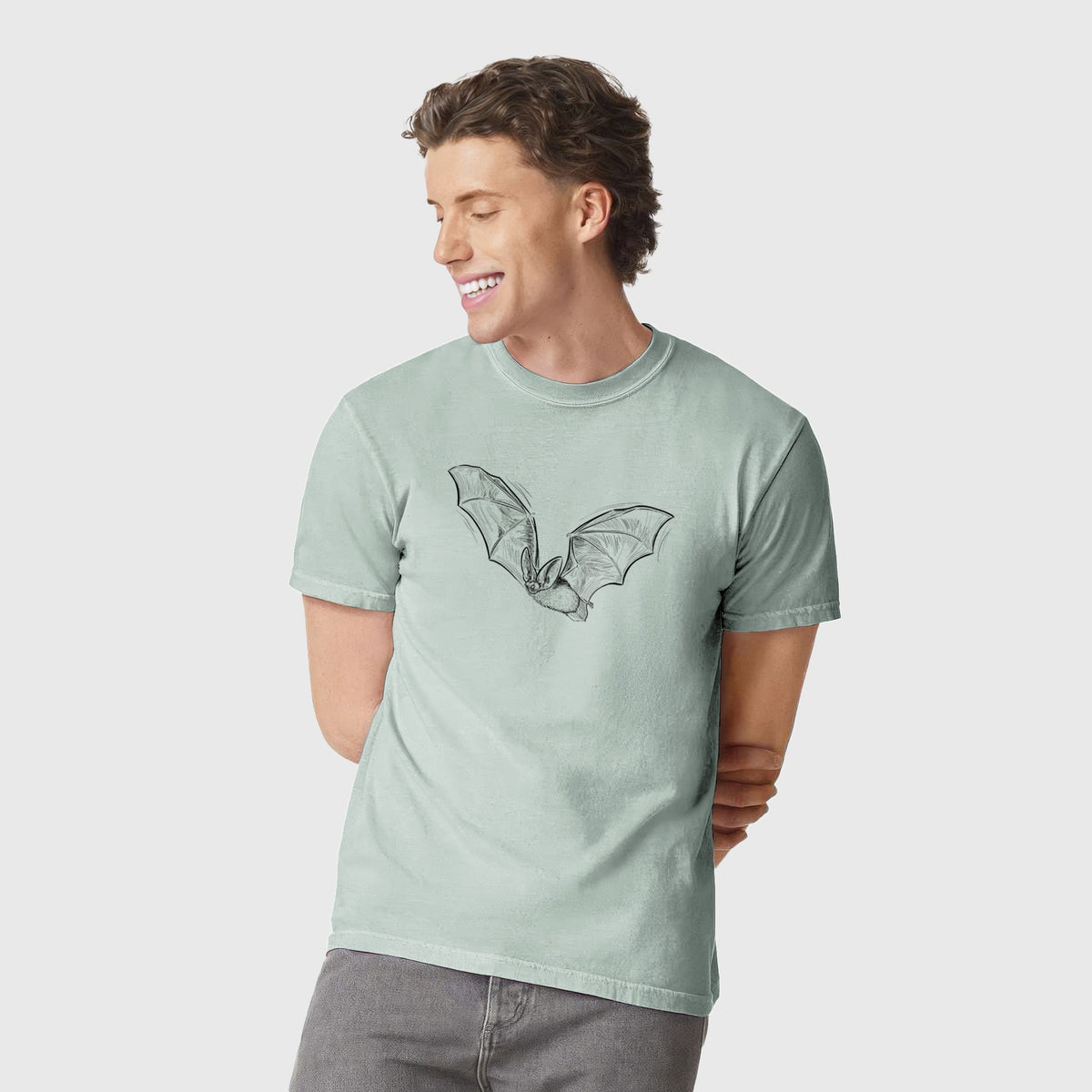 Spotted Bat - Euderma maculatum - Unisex Comfort Colors Garment-Dyed Heavyweight T-shirt
