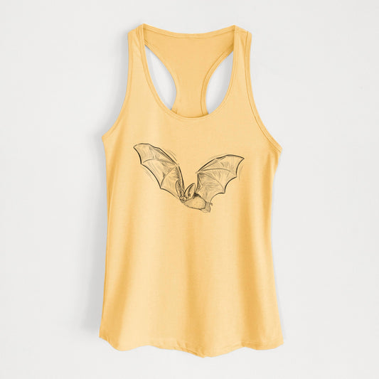 Spotted Bat - Euderma maculatum - Women's Racerback Tanktop