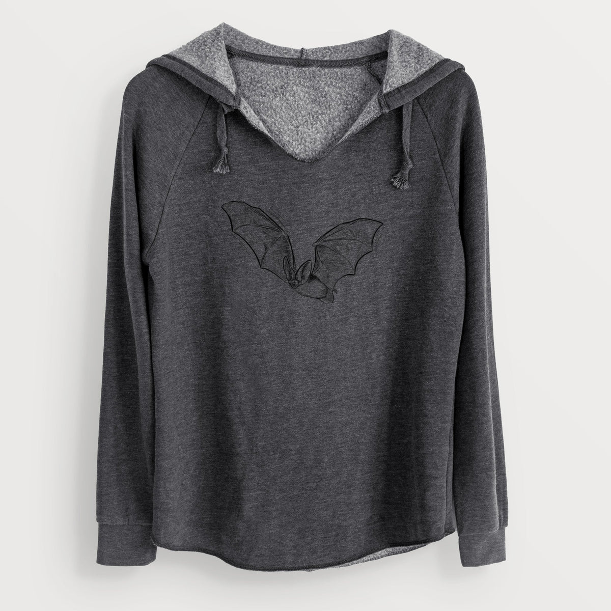 Spotted Bat - Euderma maculatum - Cali Wave Hooded Sweatshirt