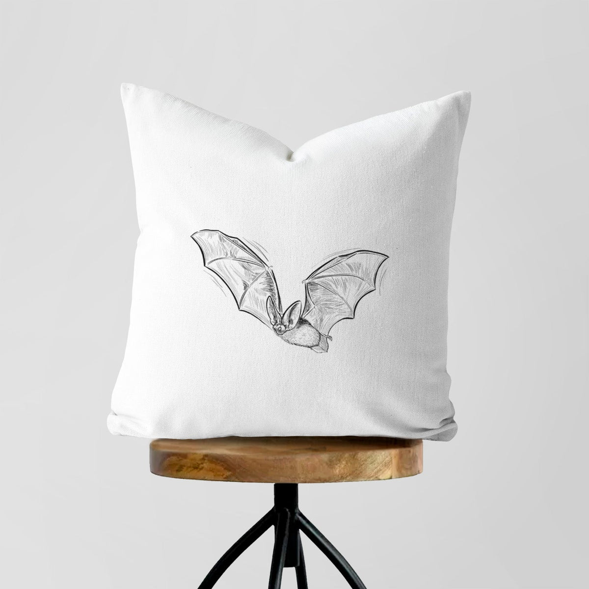 Spotted Bat - Euderma maculatum - Throw Pillow Cover