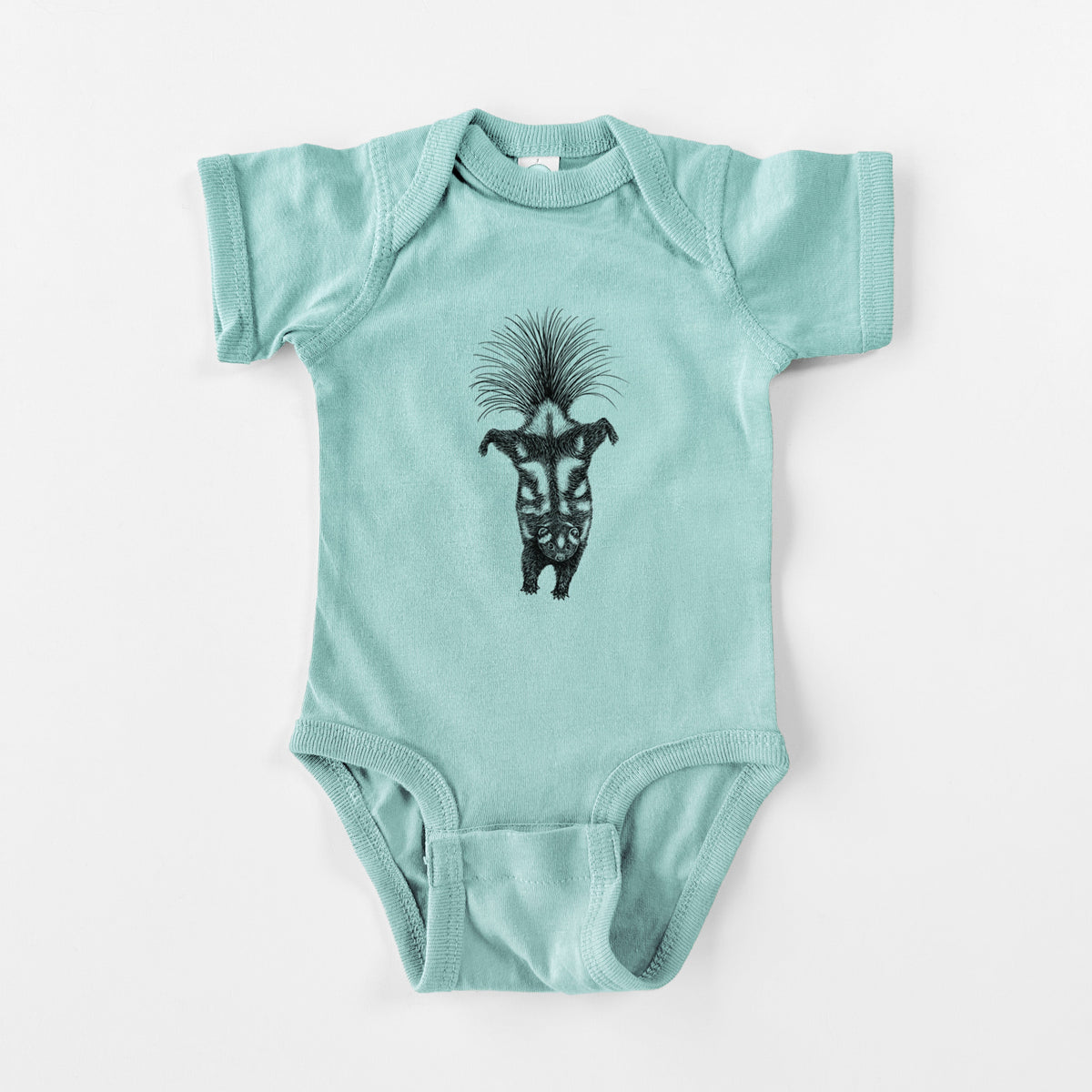 Eastern Spotted Skunk - Spilogale putorius - Baby Fine Jersey Bodysuit