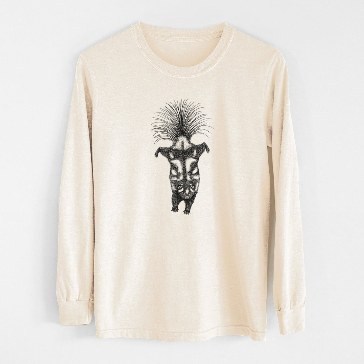 Eastern Spotted Skunk - Spilogale putorius - Unisex Comfort Colors 100% Cotton Long Sleeve