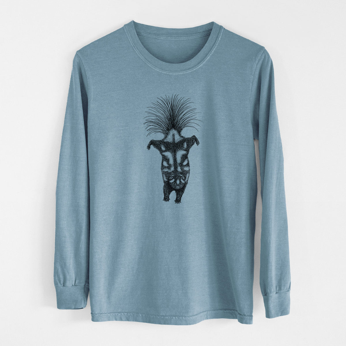 Eastern Spotted Skunk - Spilogale putorius - Unisex Comfort Colors 100% Cotton Long Sleeve