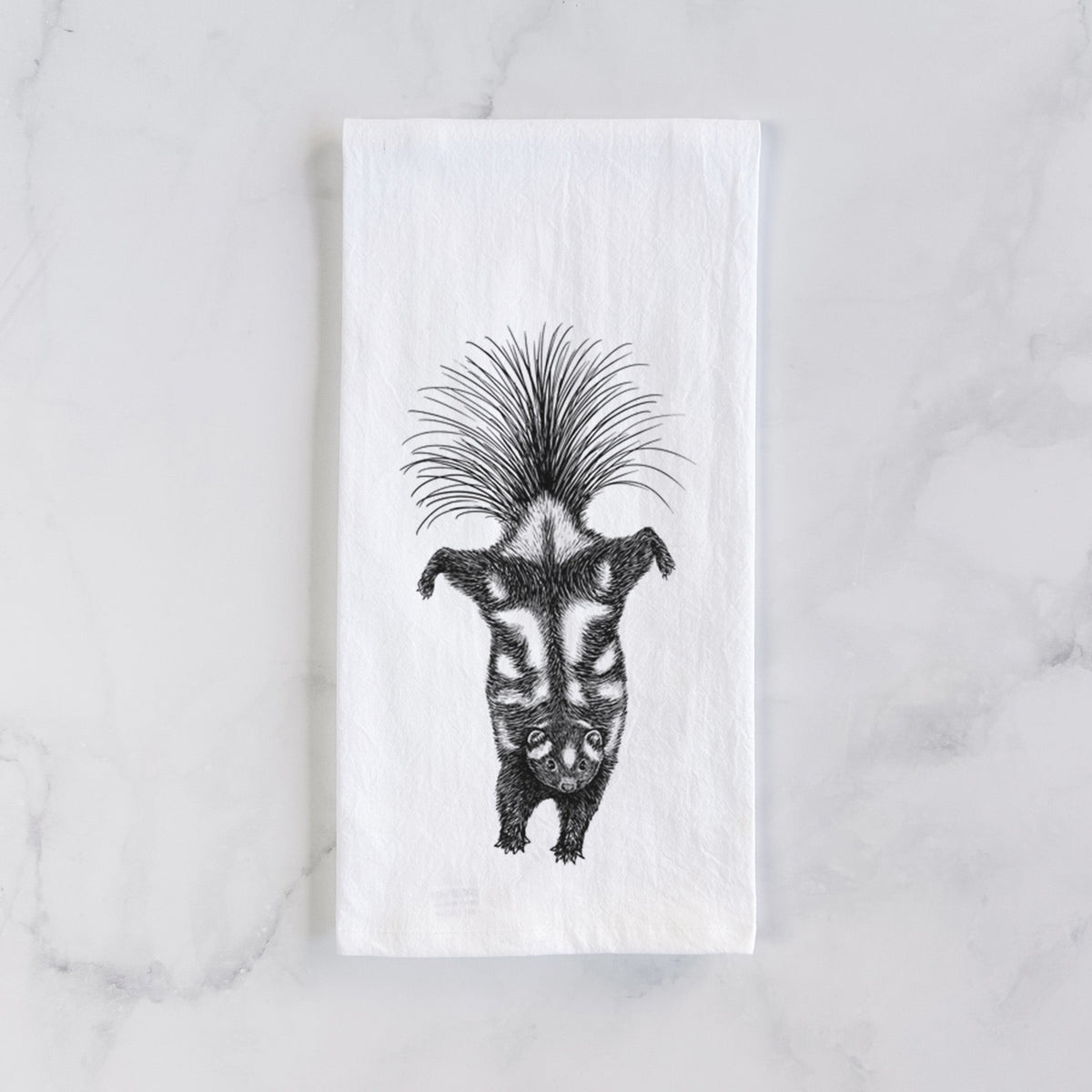 Eastern Spotted Skunk - Spilogale putorius Tea Towel
