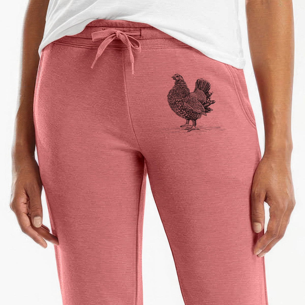Male Spruce Grouse - Canachites canadensis - Women's Cali Wave Jogger Sweatpants