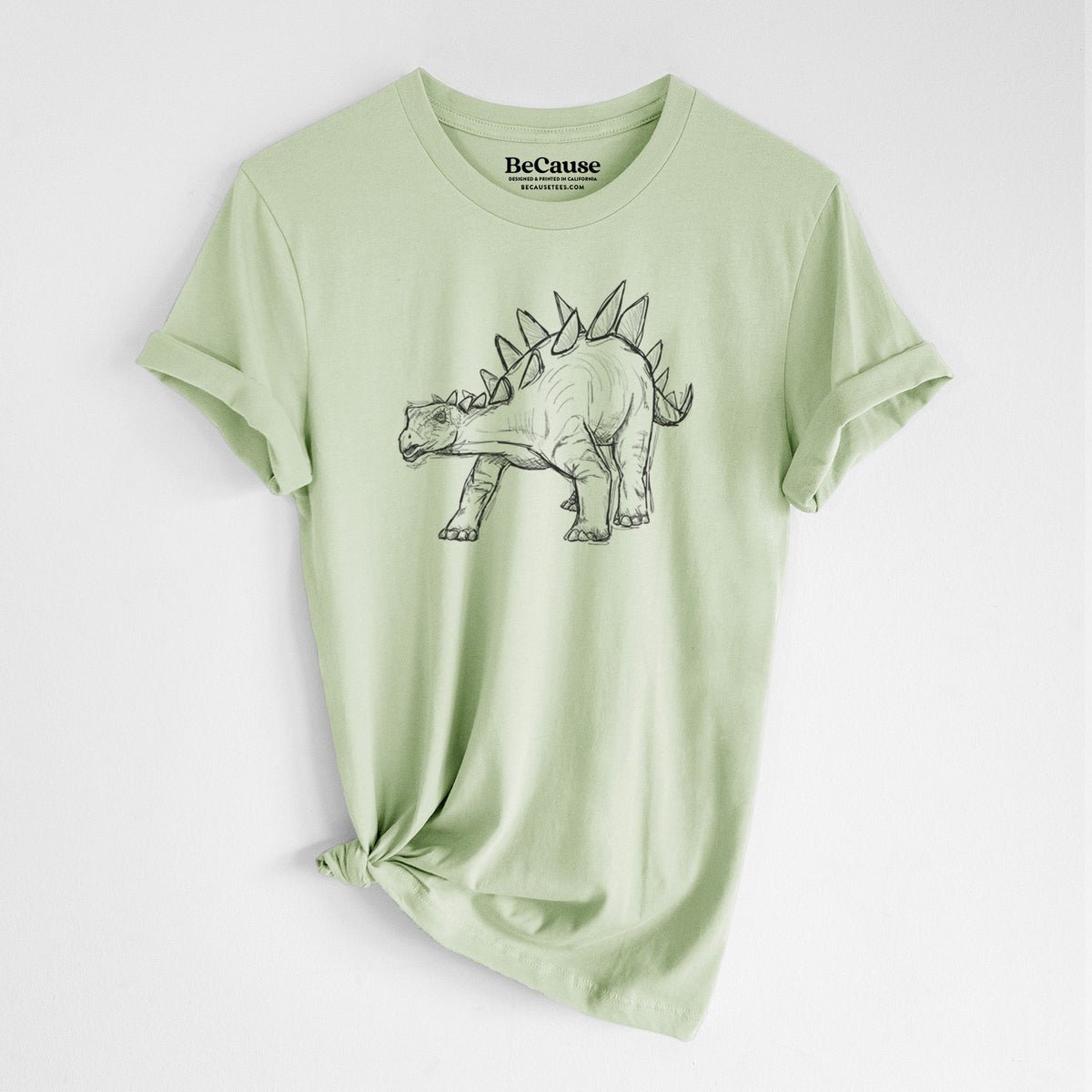 Stegosaurus Stenops - Lightweight 100% Cotton Unisex Crewneck