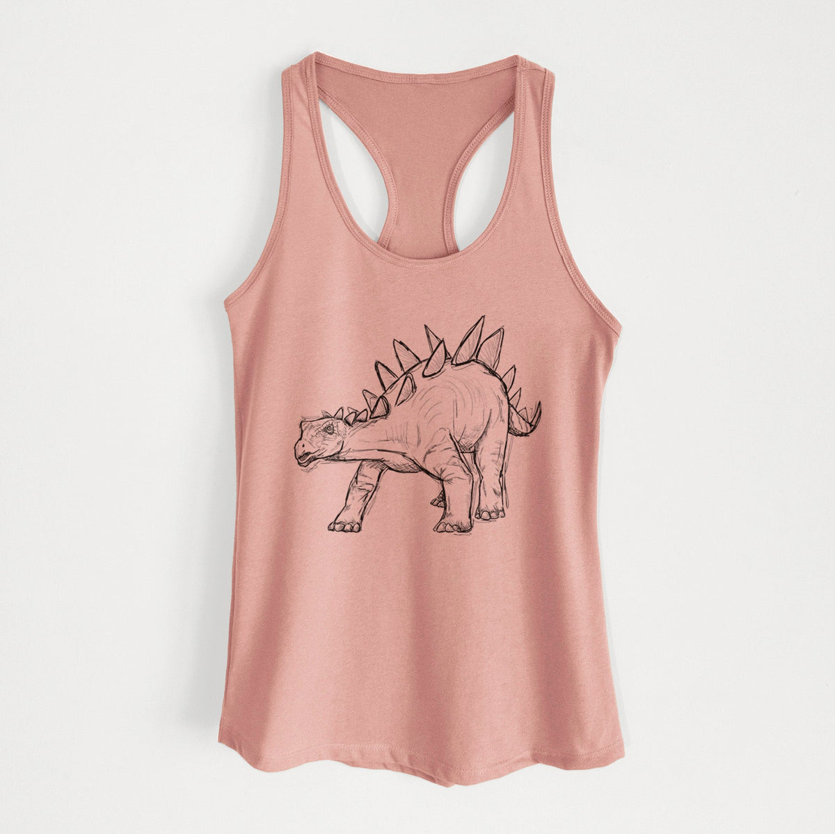 Stegosaurus Stenops - Women's Racerback Tanktop