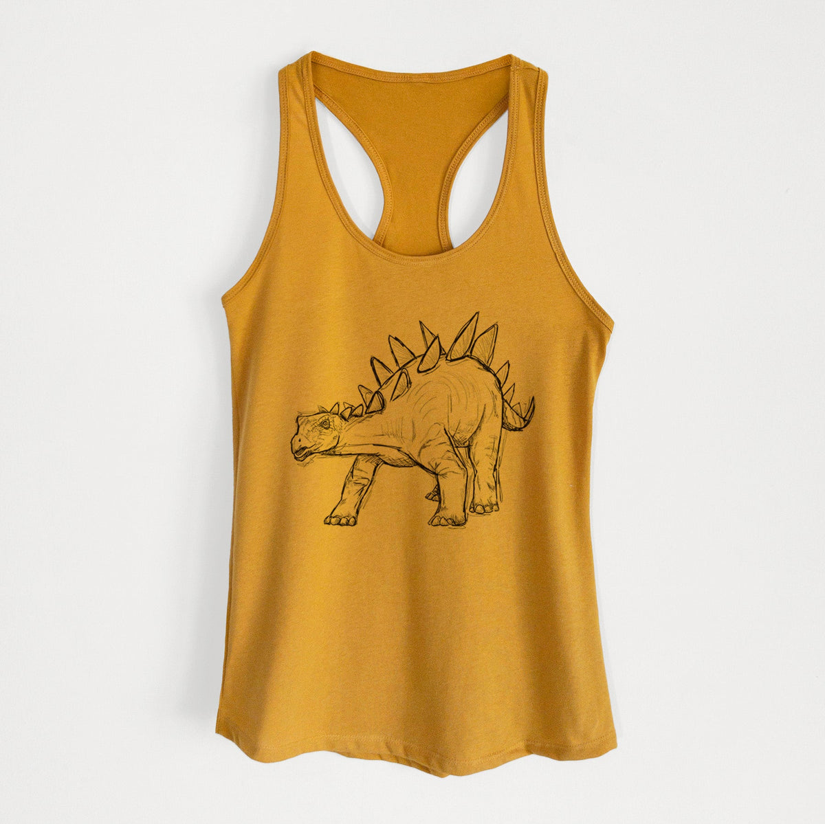 Stegosaurus Stenops - Women's Racerback Tanktop