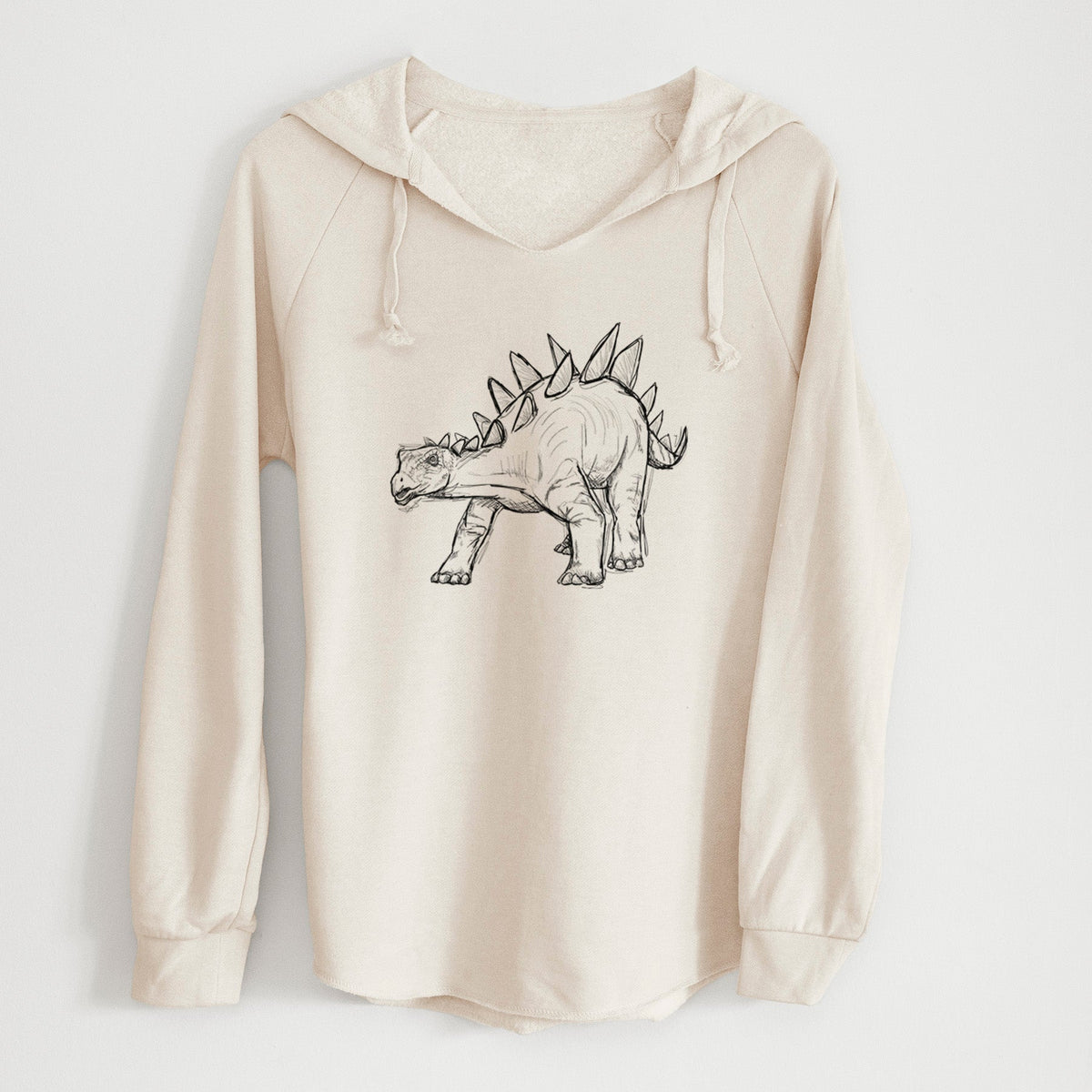 Stegosaurus Stenops - Cali Wave Hooded Sweatshirt