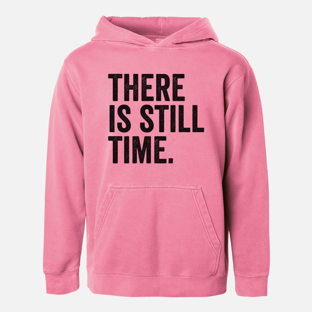 There's Still Time - Youth Pigment Dyed Hoodie