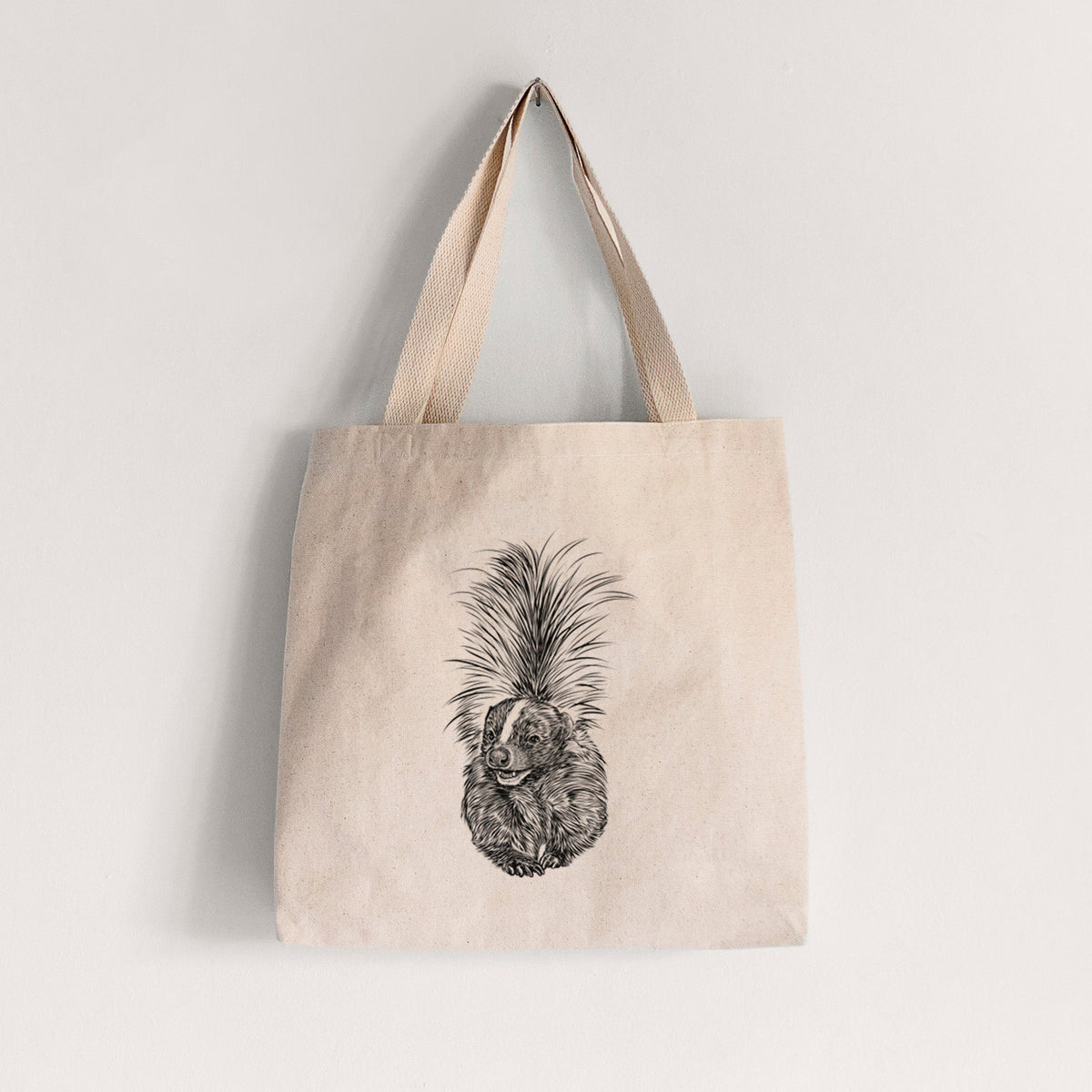 Striped Skunk - Mephitis mephitis - Tote Bag