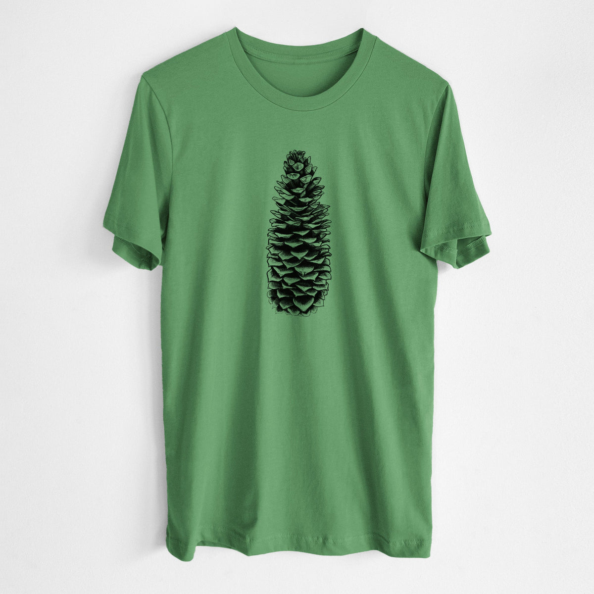 Sugar Pine Cone - Pinus lambertiana - Lightweight 100% Cotton Unisex Crewneck