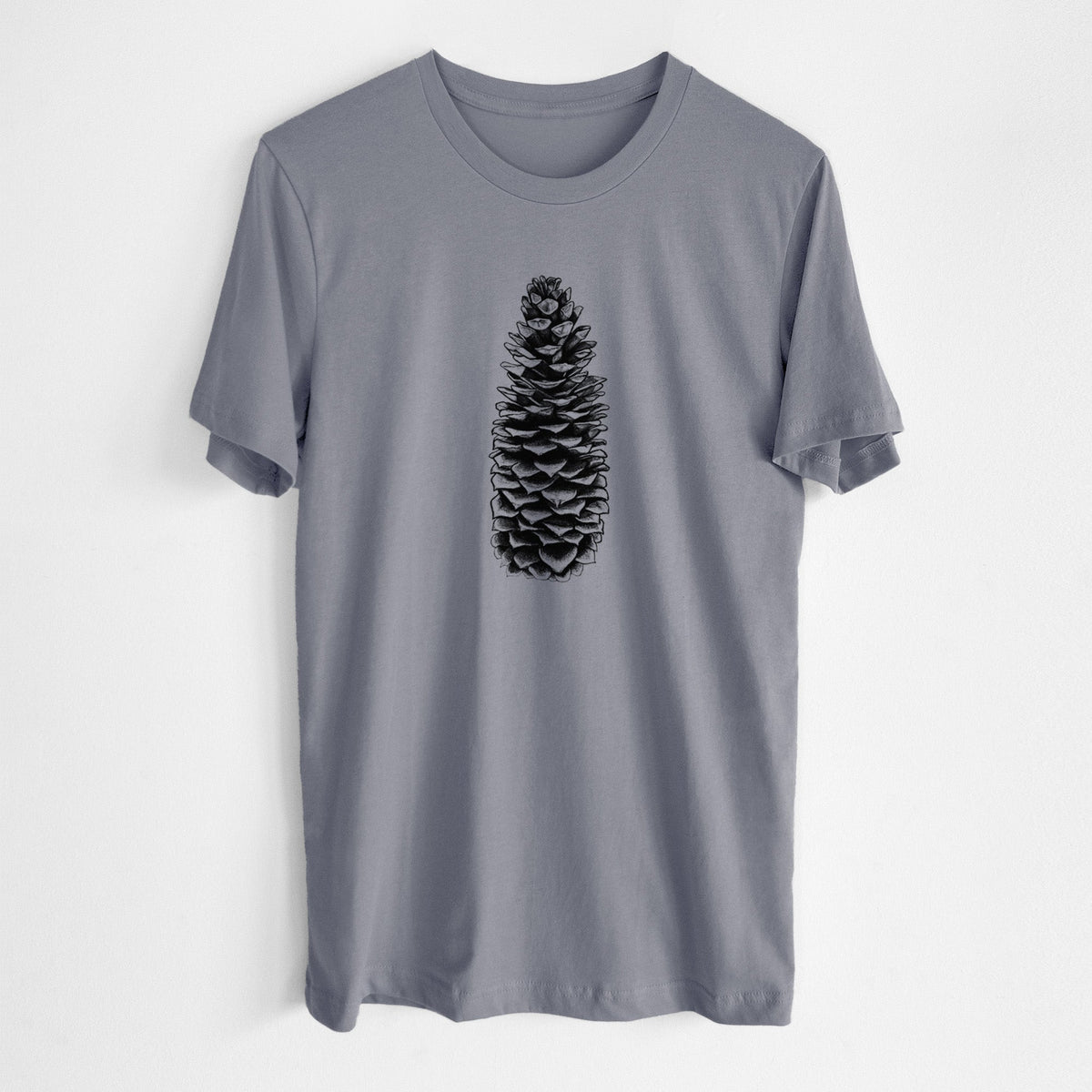 Sugar Pine Cone - Pinus lambertiana - Lightweight 100% Cotton Unisex Crewneck