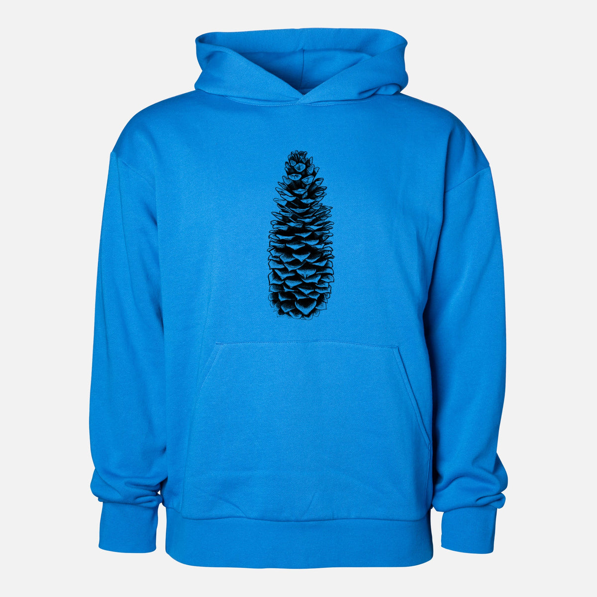 Sugar Pine Cone - Pinus lambertiana  - Statement Midweight Hoodie