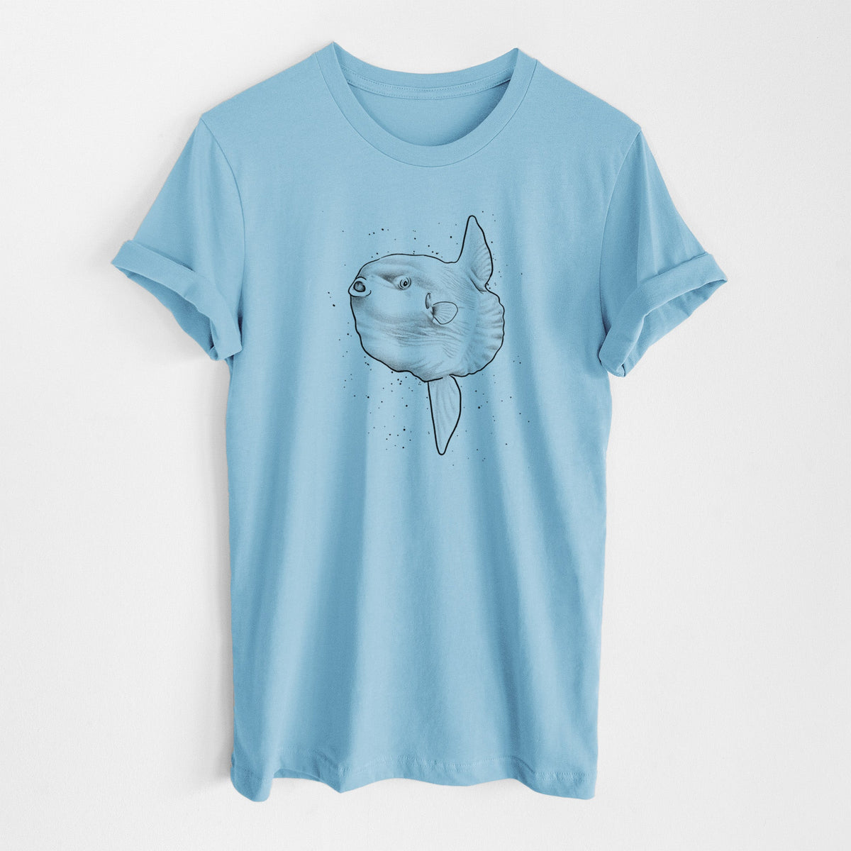 Ocean Sunfish - Mola mola - Lightweight 100% Cotton Unisex Crewneck