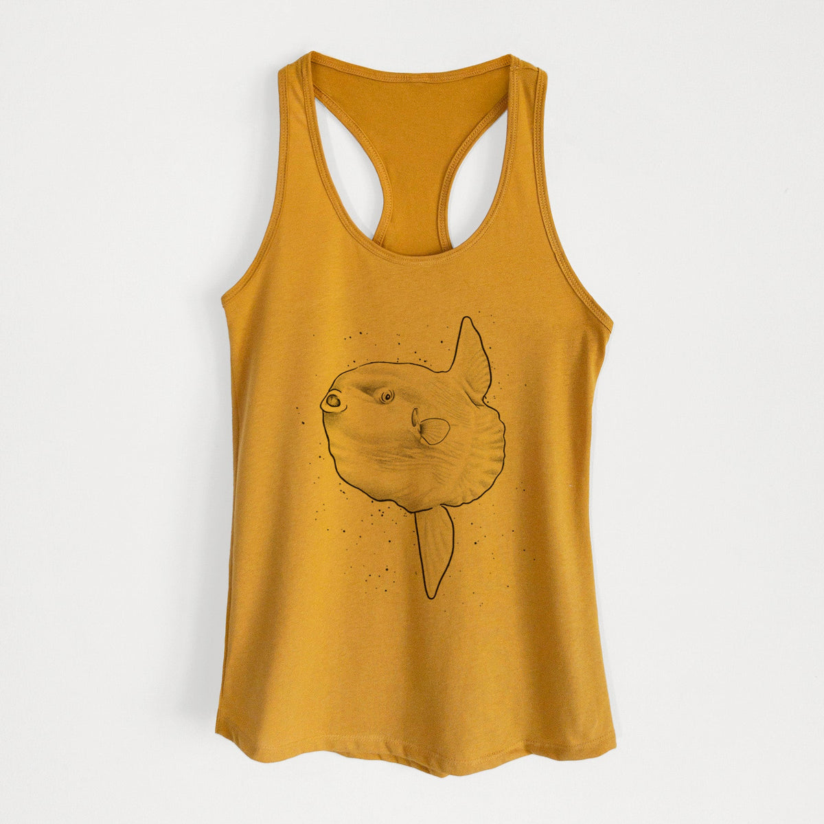 Ocean Sunfish - Mola mola - Women's Racerback Tanktop