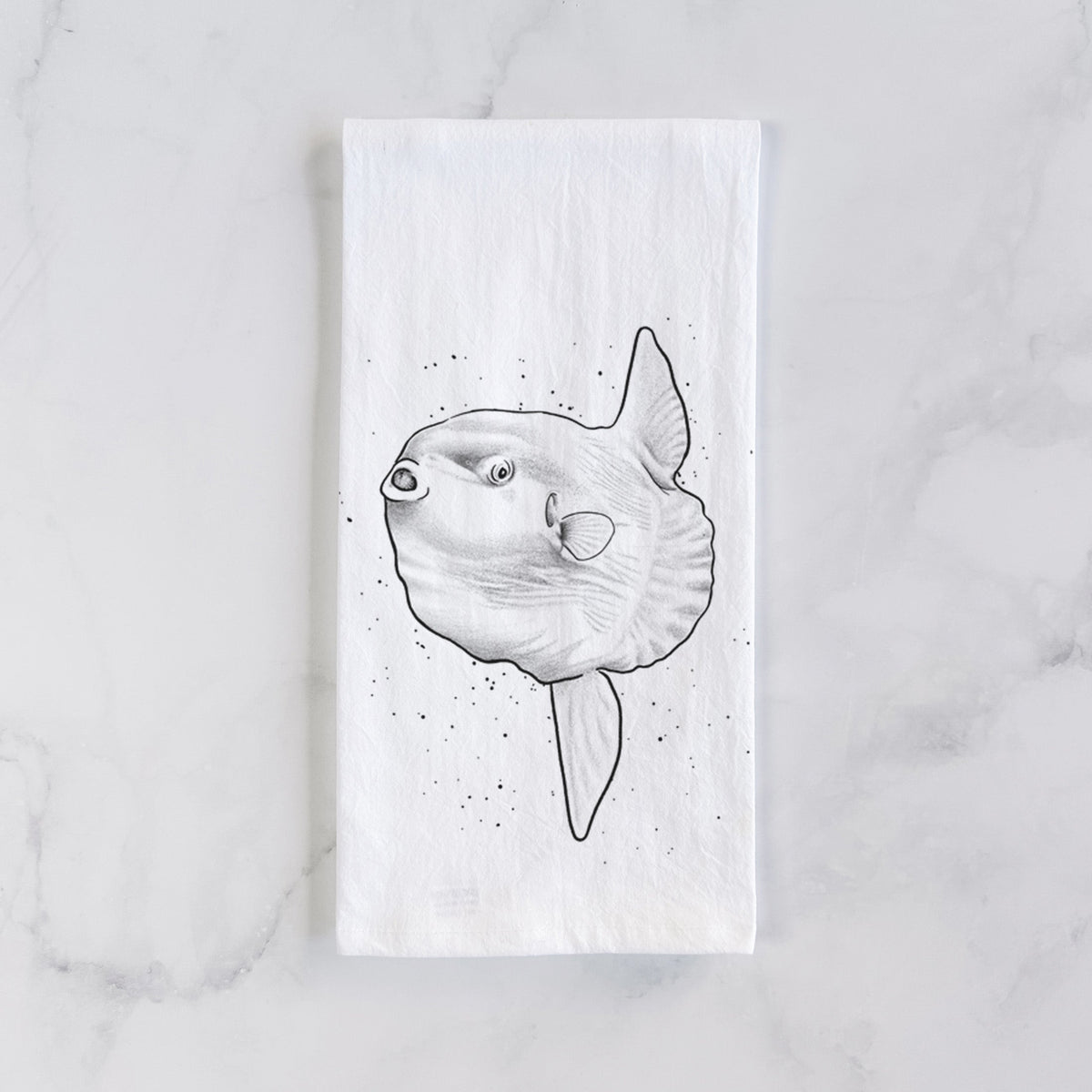 Ocean Sunfish - Mola mola Tea Towel