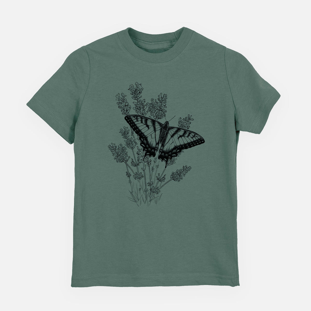 Eastern Tiger Swallowtail with Lavender - Toddler/Youth Shirt