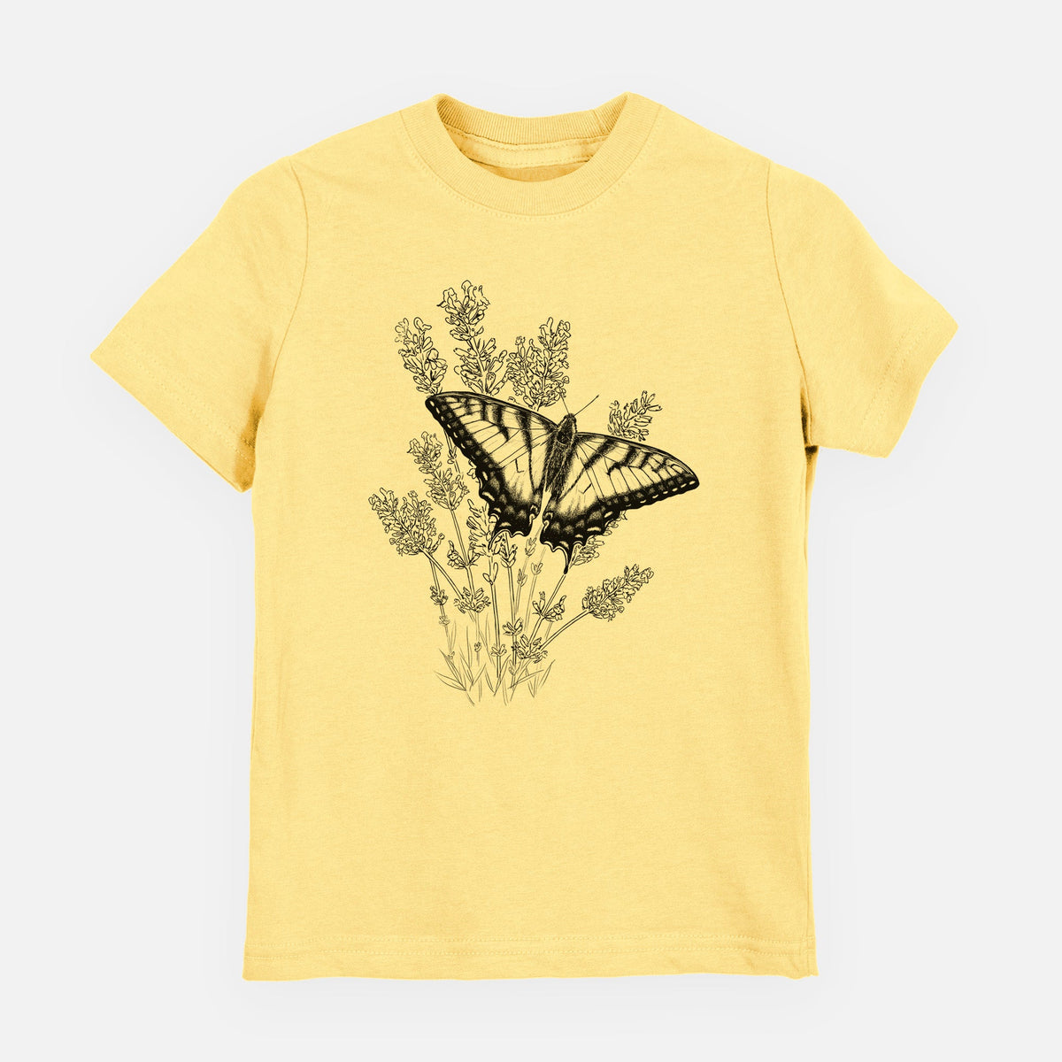 Eastern Tiger Swallowtail with Lavender - Toddler/Youth Shirt