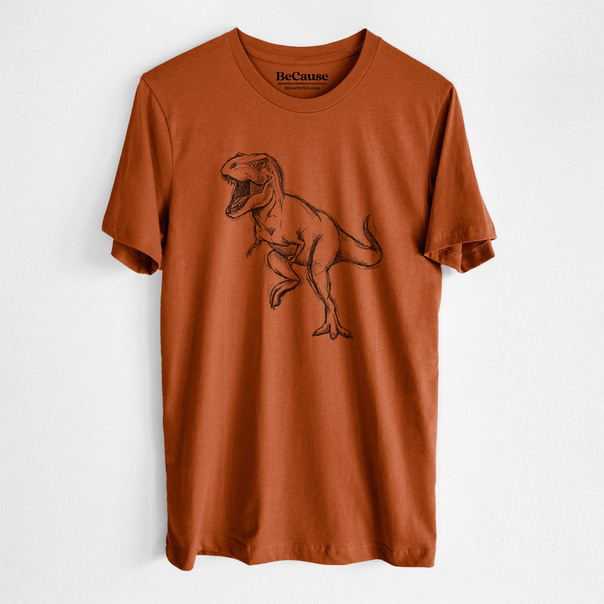 Tyrannosaurus Rex - Lightweight 100% Cotton Unisex Crewneck