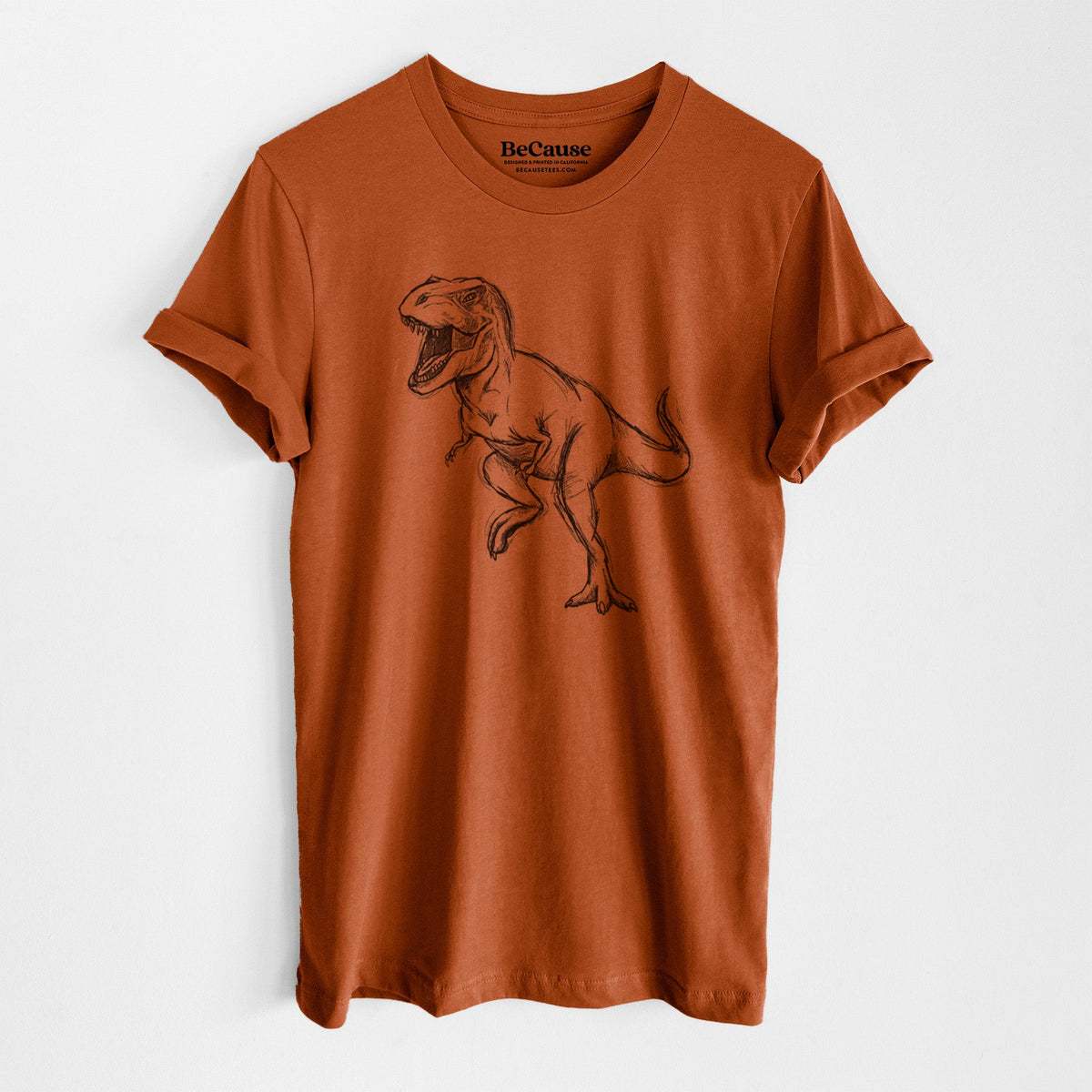 Tyrannosaurus Rex - Lightweight 100% Cotton Unisex Crewneck