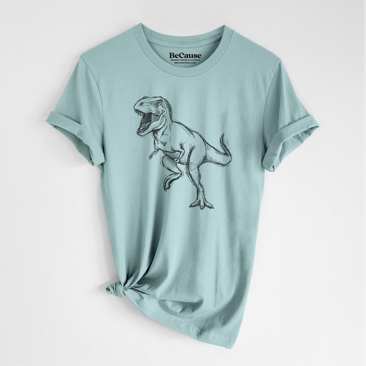 Tyrannosaurus Rex - Lightweight 100% Cotton Unisex Crewneck