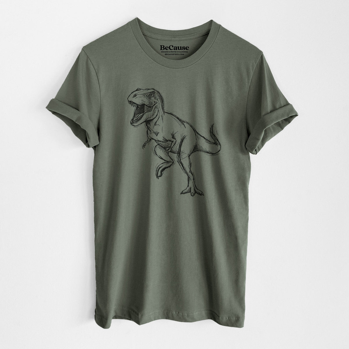 Tyrannosaurus Rex - Lightweight 100% Cotton Unisex Crewneck