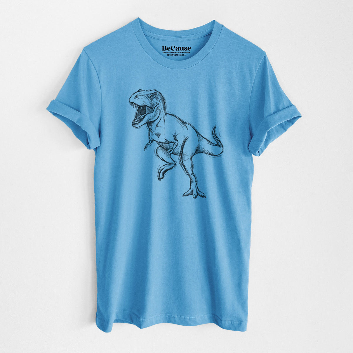 Tyrannosaurus Rex - Lightweight 100% Cotton Unisex Crewneck