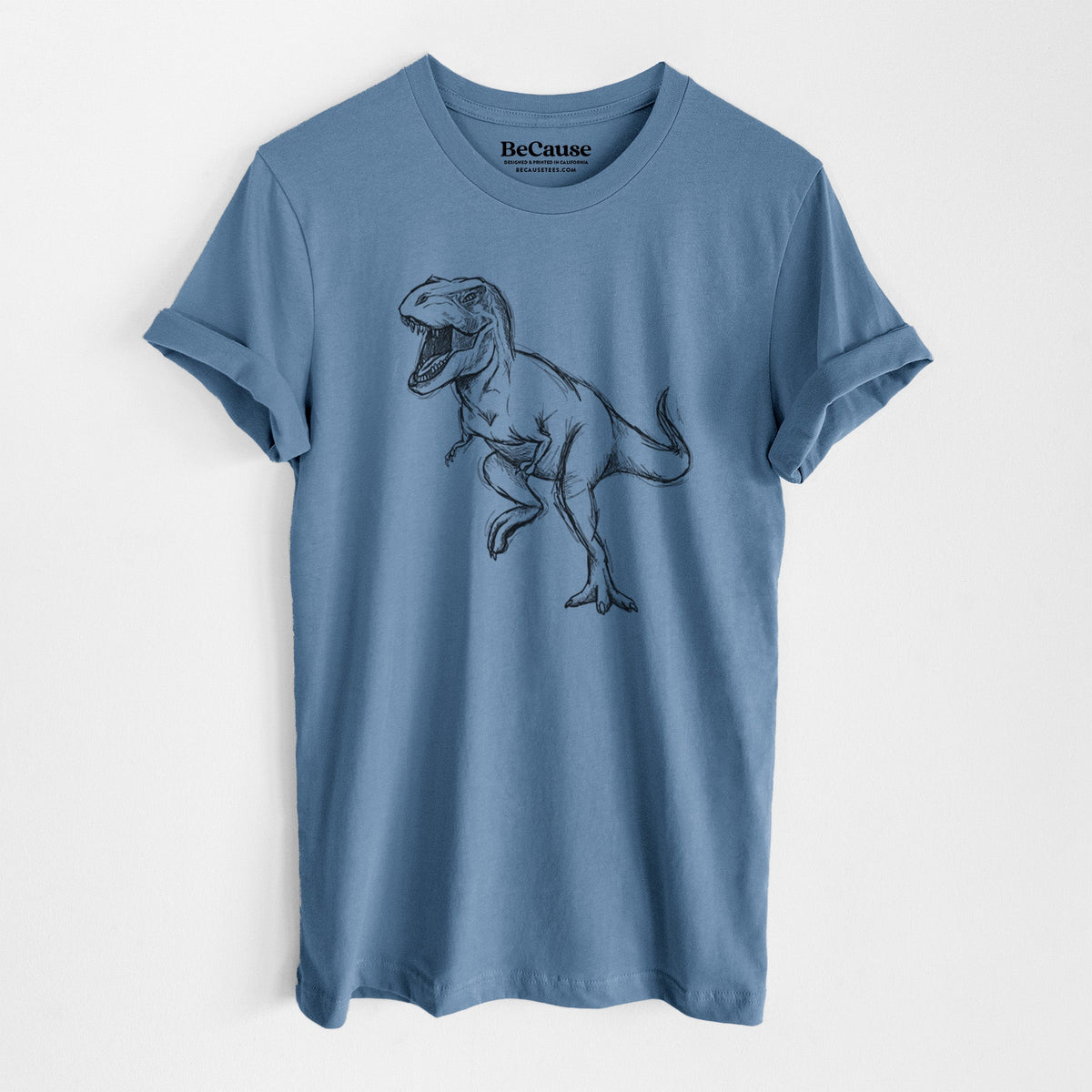 Tyrannosaurus Rex - Lightweight 100% Cotton Unisex Crewneck