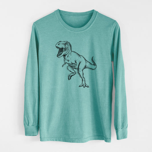 Tyrannosaurus Rex - Men's Heavyweight 100% Cotton Long Sleeve