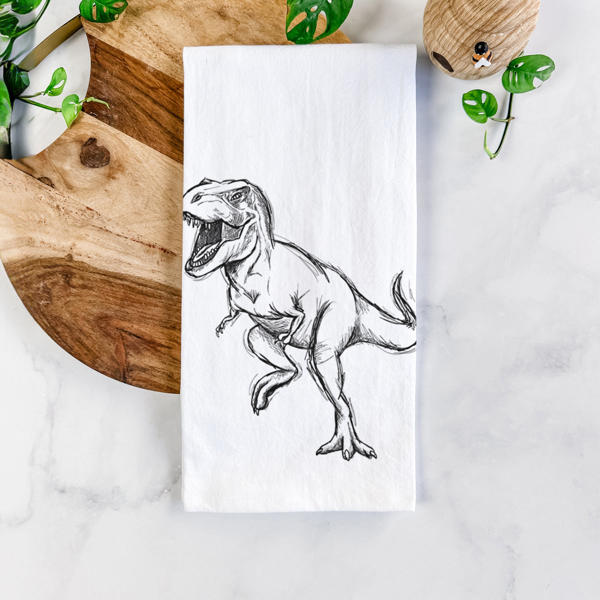 Tyrannosaurus Rex Tea Towel