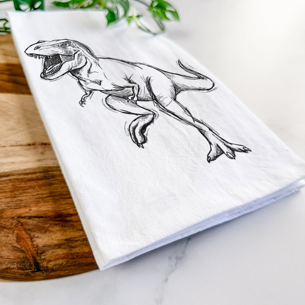Tyrannosaurus Rex Tea Towel