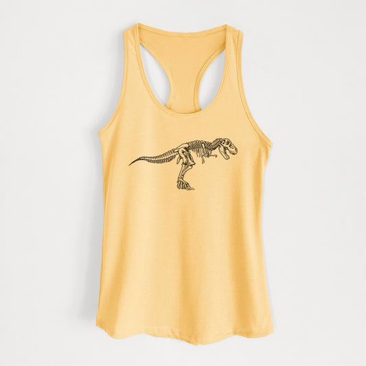 Tyrannosaurus Rex Skeleton - Women's Racerback Tanktop