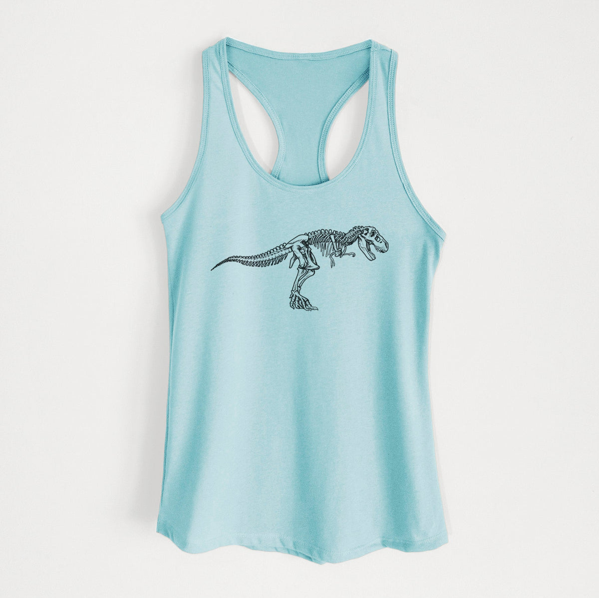 Tyrannosaurus Rex Skeleton - Women's Racerback Tanktop