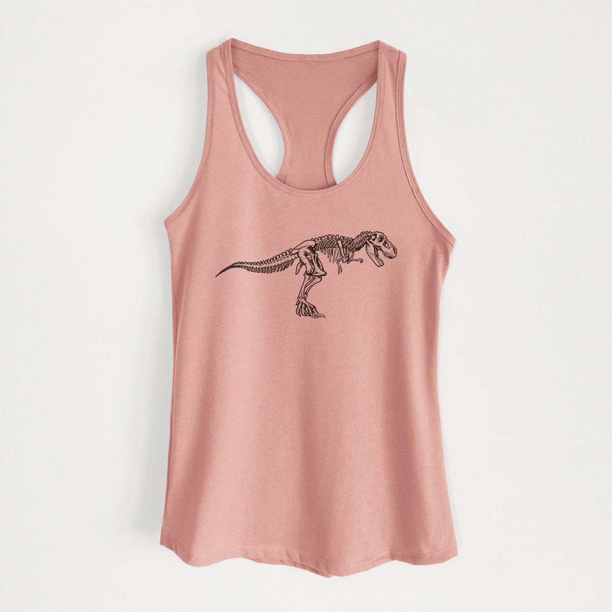Tyrannosaurus Rex Skeleton - Women's Racerback Tanktop