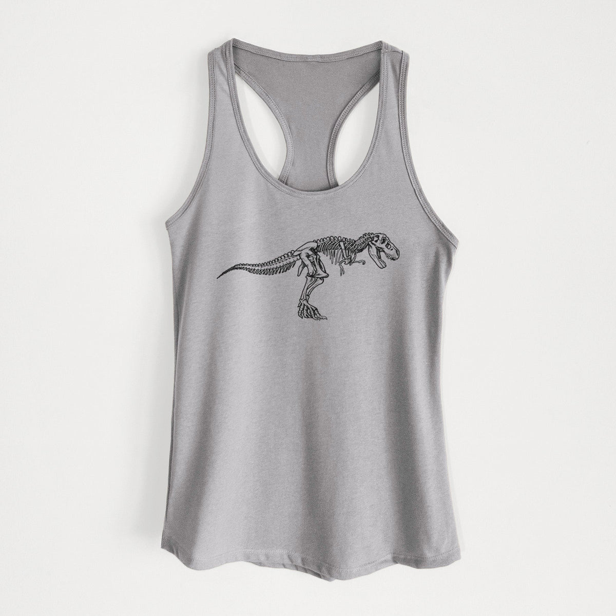 Tyrannosaurus Rex Skeleton - Women's Racerback Tanktop