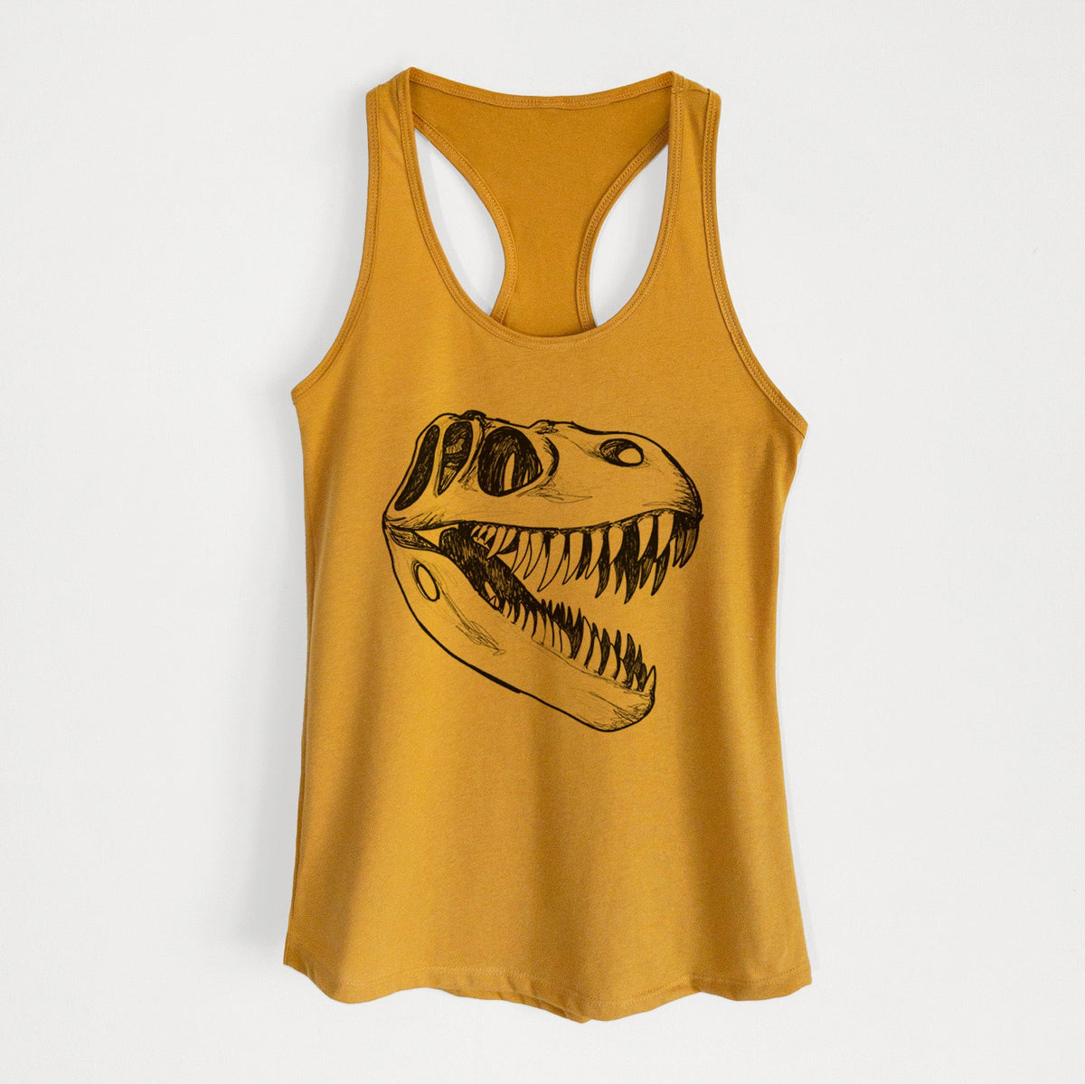 Tyrannosaurus Rex Skull - Women's Racerback Tanktop