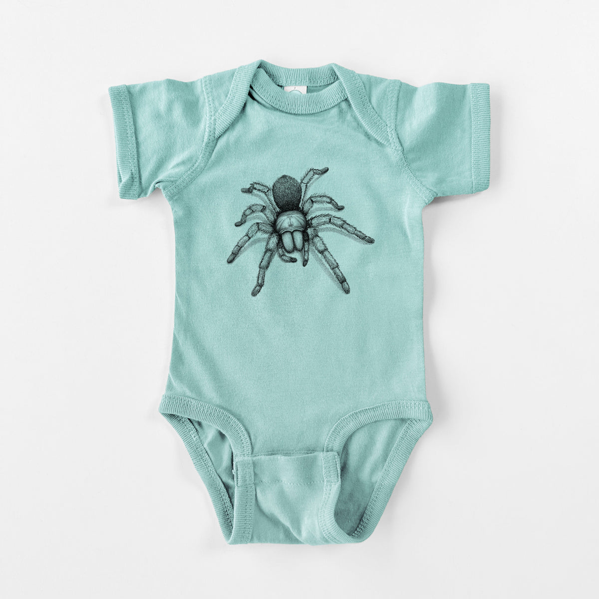 Desert Blonde Tarantula - Aphonopelma chalcodes - Baby Fine Jersey Bodysuit