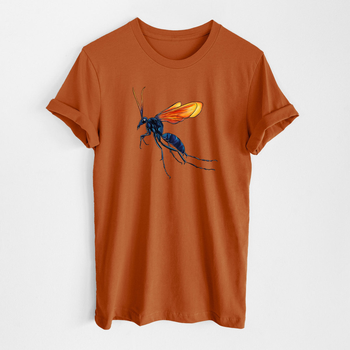 Tarantula Hawk Wasp - Pepsis grossa - Lightweight 100% Cotton Unisex Crewneck