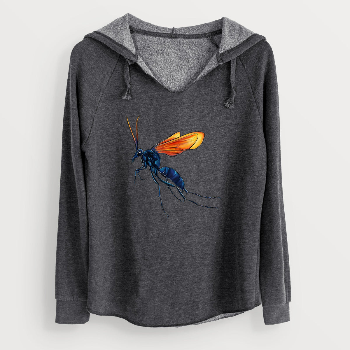 Tarantula Hawk Wasp - Pepsis grossa - Cali Wave Hooded Sweatshirt