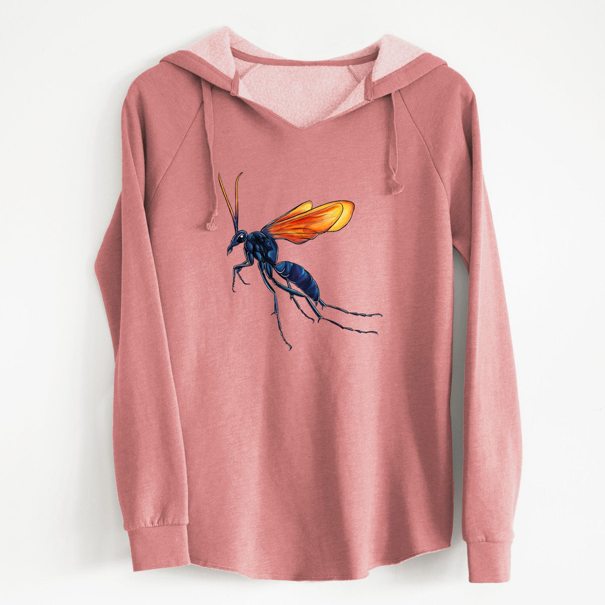 Tarantula Hawk Wasp - Pepsis grossa - Cali Wave Hooded Sweatshirt