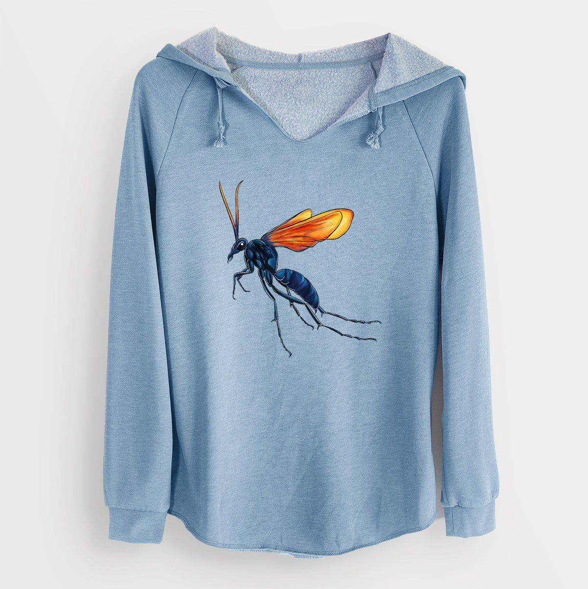 Tarantula Hawk Wasp - Pepsis grossa - Cali Wave Hooded Sweatshirt