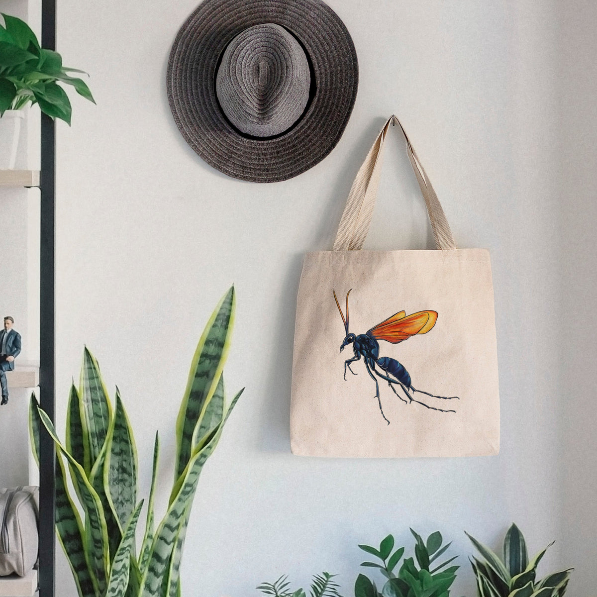 Tarantula Hawk Wasp - Pepsis grossa - Tote Bag