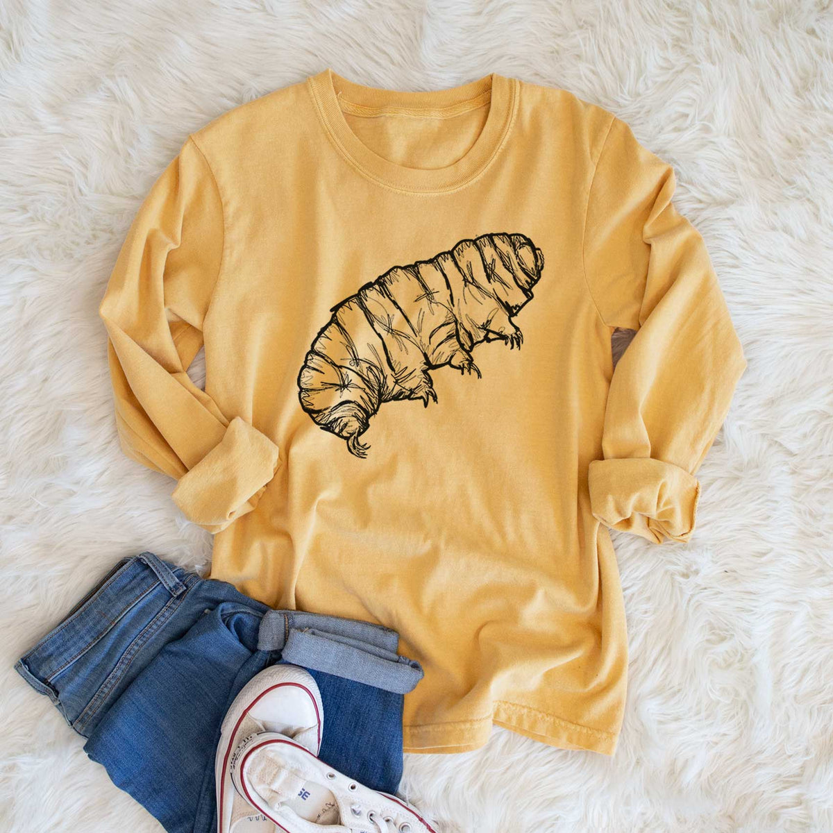 Tardigrade - Tardigrada - Men's Heavyweight 100% Cotton Long Sleeve