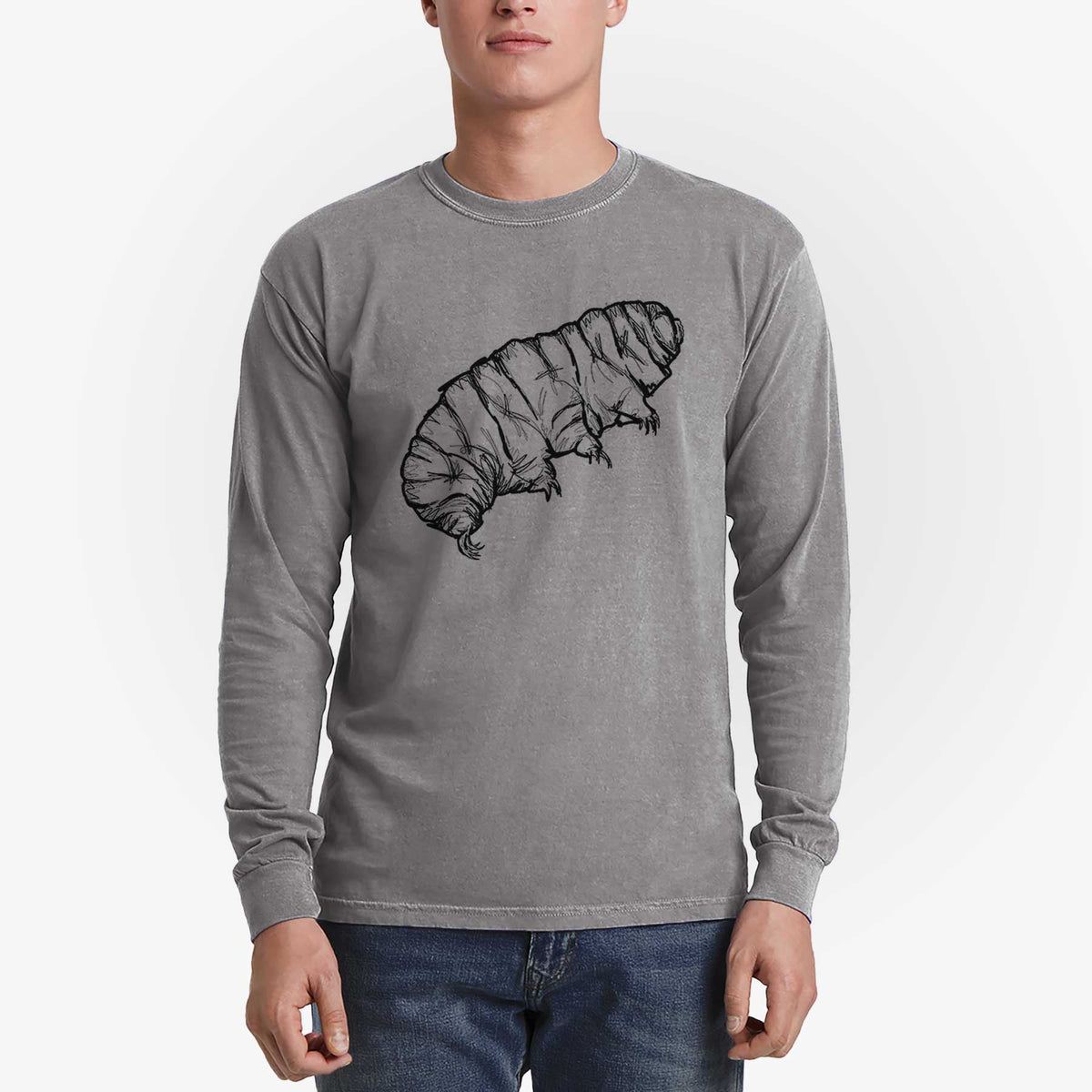 Tardigrade - Tardigrada - Men's Heavyweight 100% Cotton Long Sleeve