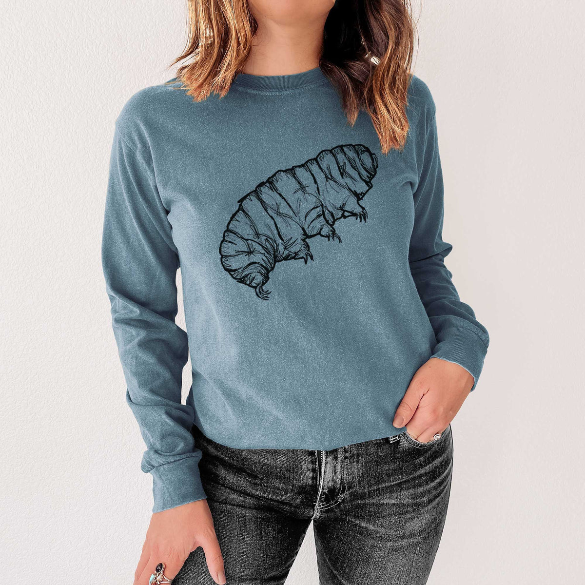 Tardigrade - Tardigrada - Men's Heavyweight 100% Cotton Long Sleeve