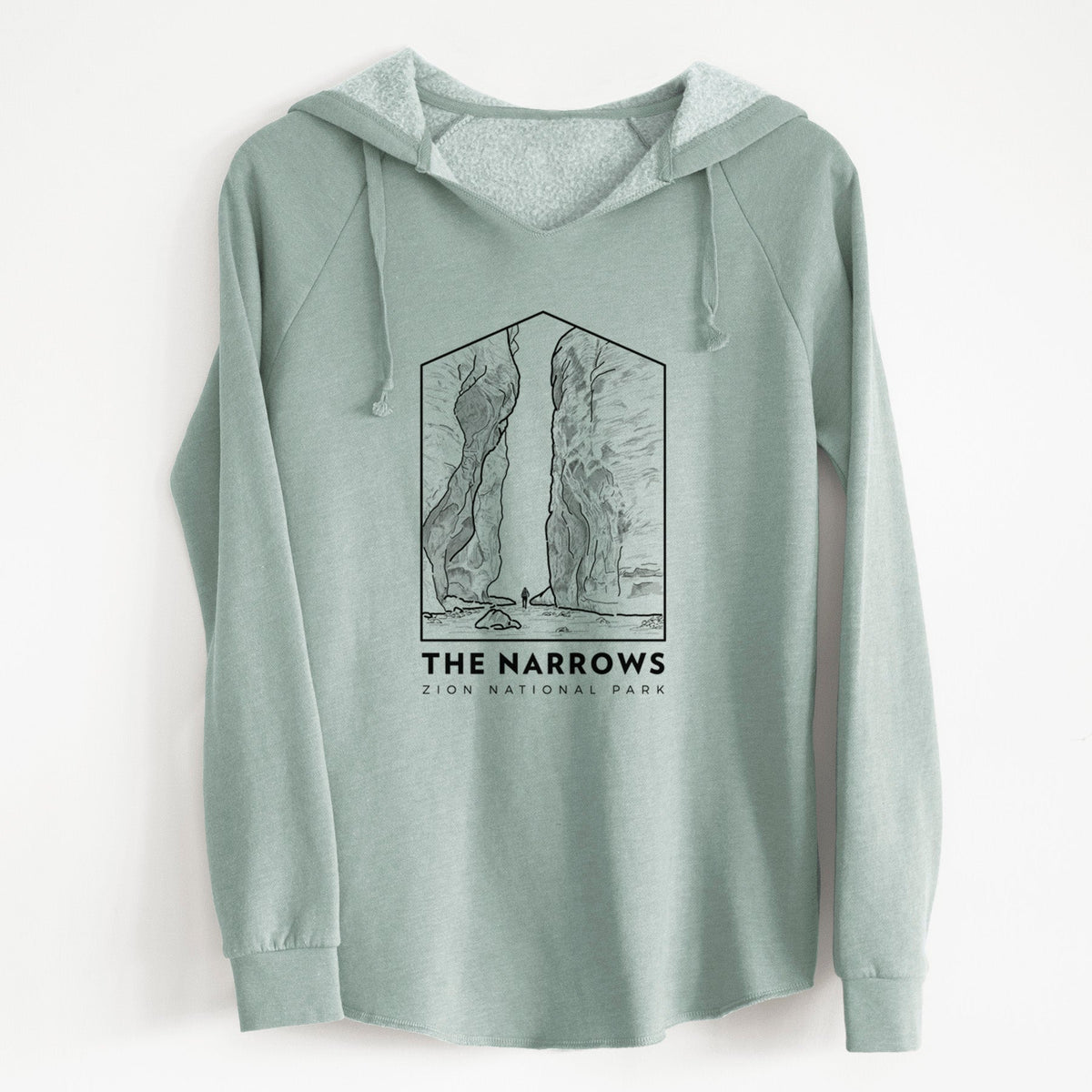 The Narrows - Zion National Park - Cali Wave Hooded Sweatshirt