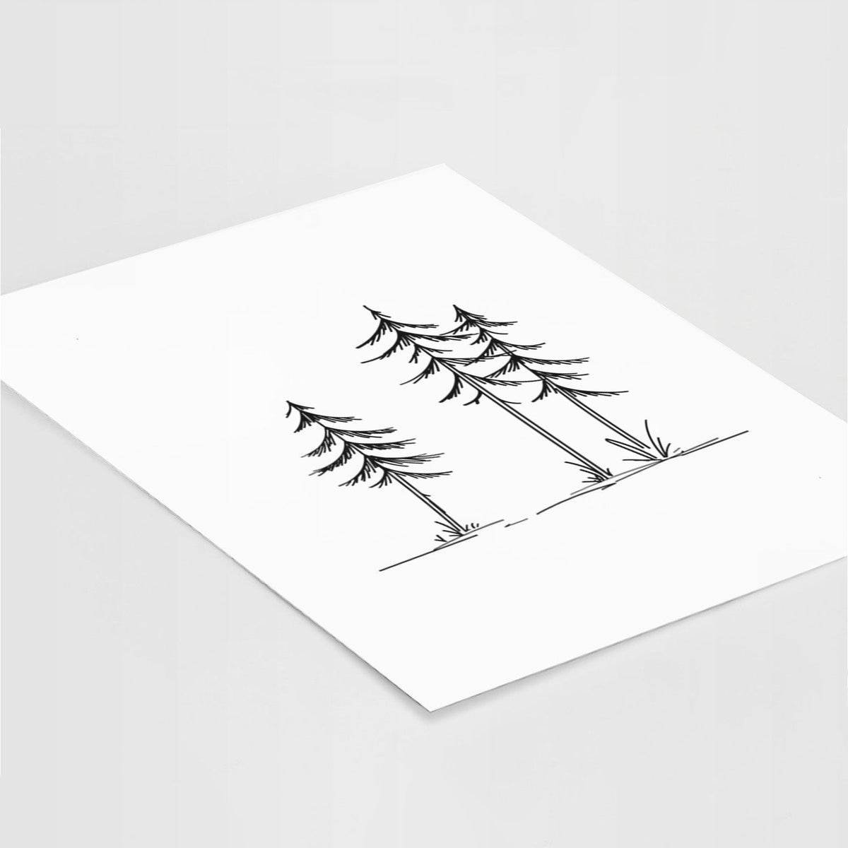 Three Pines - Fine Art Print