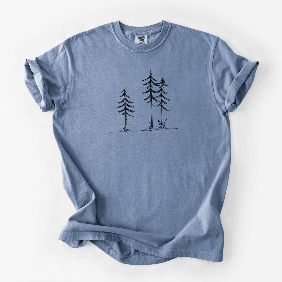 Three Pines - Unisex Comfort Colors Garment-Dyed Heavyweight T-shirt